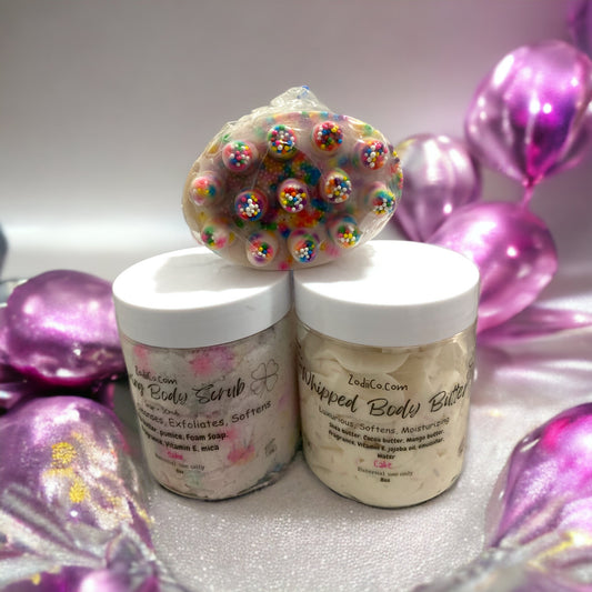 Scrub & Body Butter & Soap Set