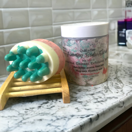 Watermelon Punch Foam Scrub and Soap