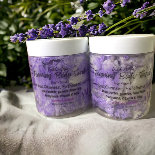 Lavender Foaming Scrub & Soap