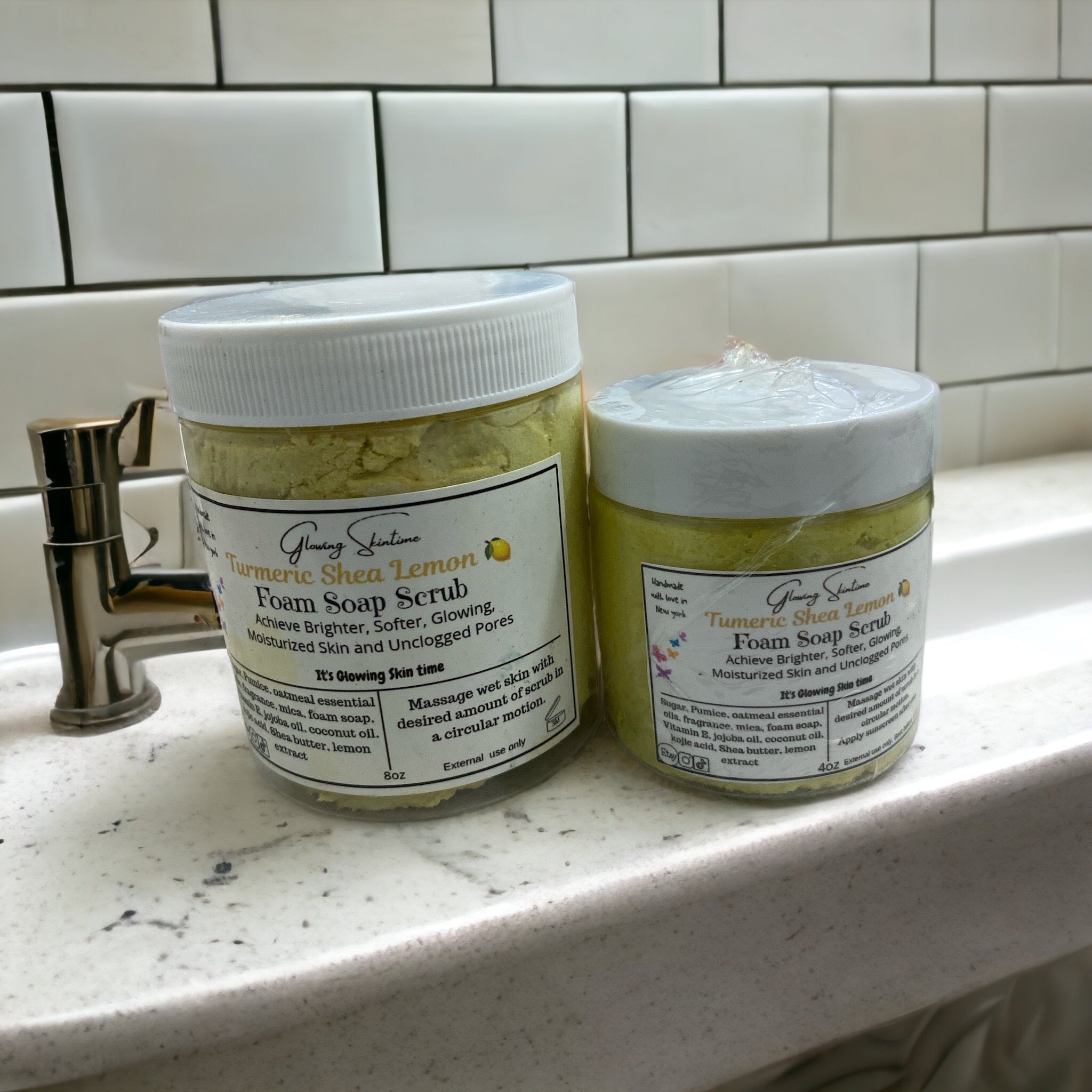 Turmeric Shea Foam Scrub