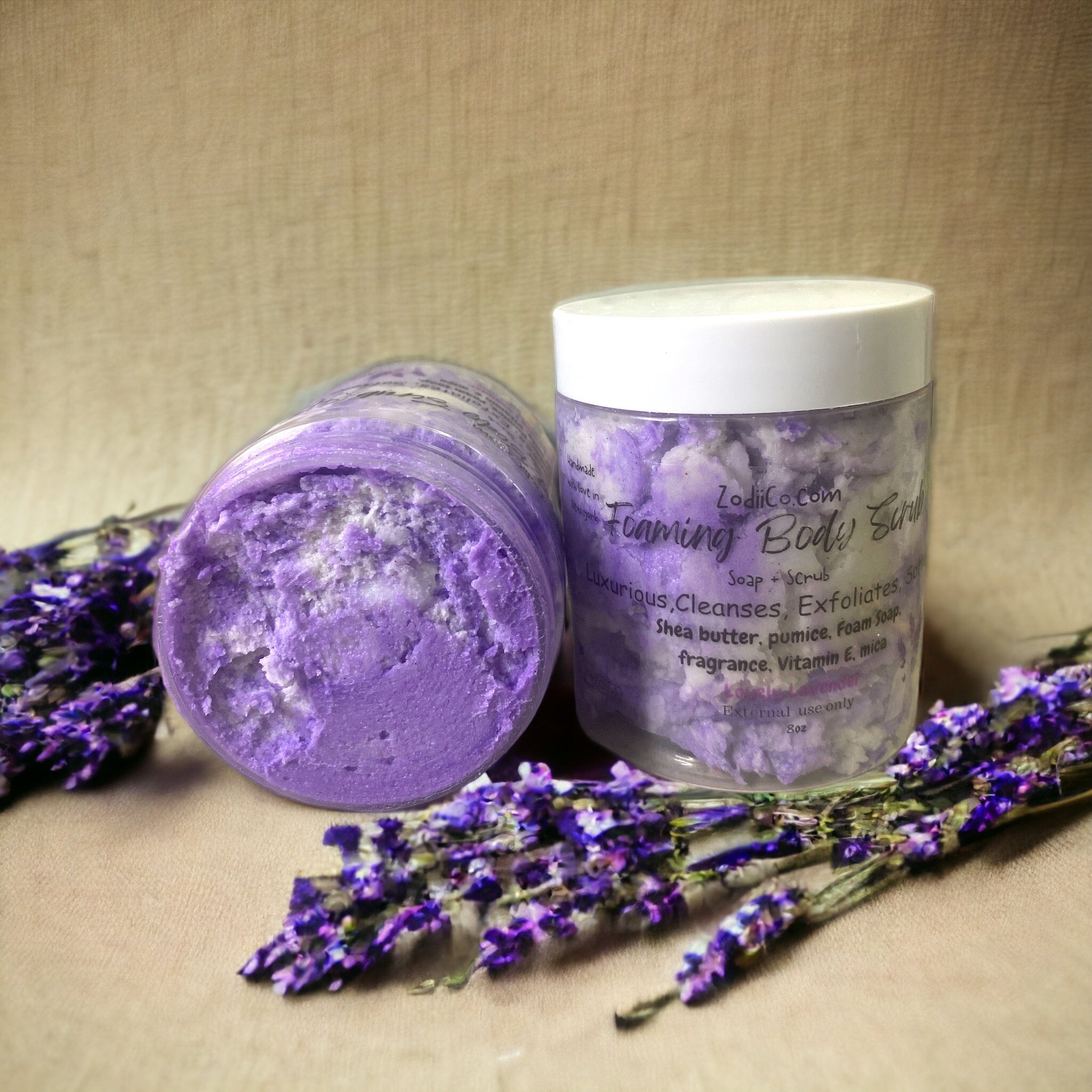 Lavender Foaming Scrub & Soap