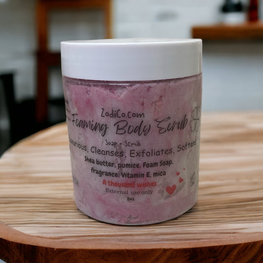 A Thousand Wishes Foaming Body Scrub