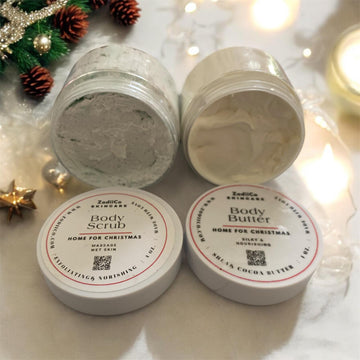 Gift set body butter , body scrub, for her, for him, Christmas