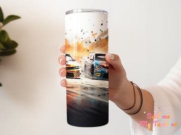 Racing car, Sports car 20oz tumbler, gift for him